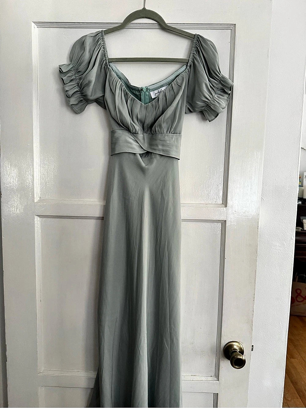 petal + pup Maxi Dress in Green Size 8 Like New